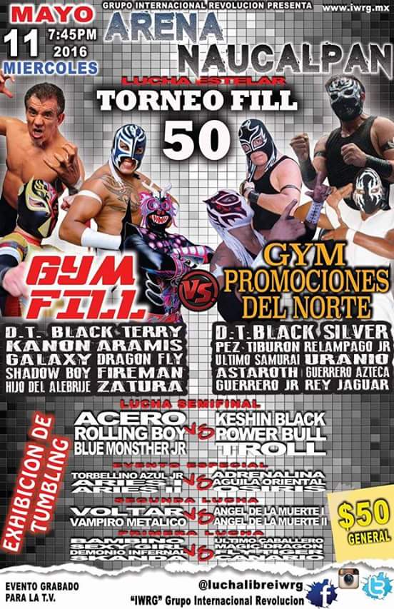 Carteleras lucha libre