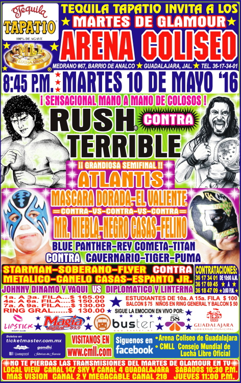 Carteleras lucha libre