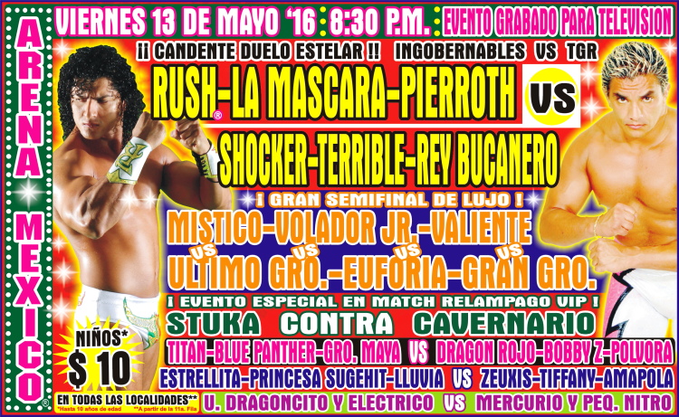 Carteleras lucha libre