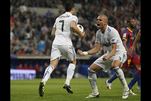 Crsitiano Ronaldo emparejó el encuentro