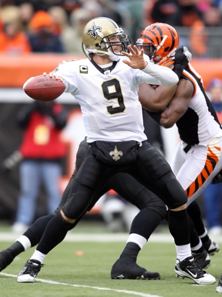 Drew Brees lanzó un pase de tres yardas para TD cuando restaban 31 segundos.