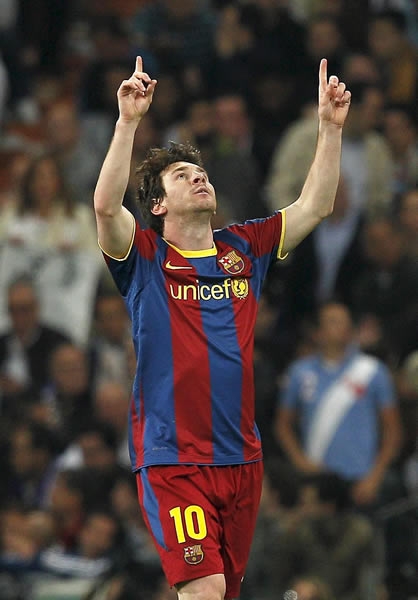 El argentino puso adelante a los culés