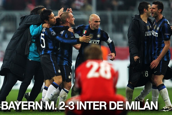 El Inter consiguió la remontada