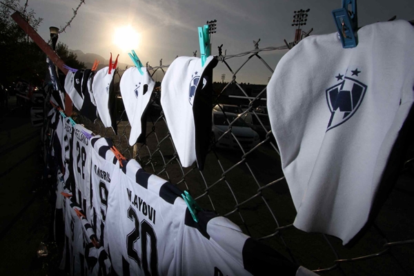 En Monterrey, todo es azul y blanco