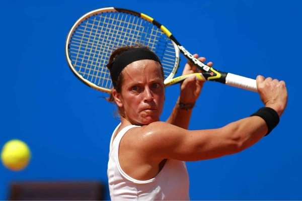 La española Lourdes Domínguez Lino eliminó por 3-6, 6-4 y 3-6 a Hercog.