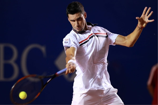 Hanescu cayó en una hora y 20 minutos de juego ante Almagro.