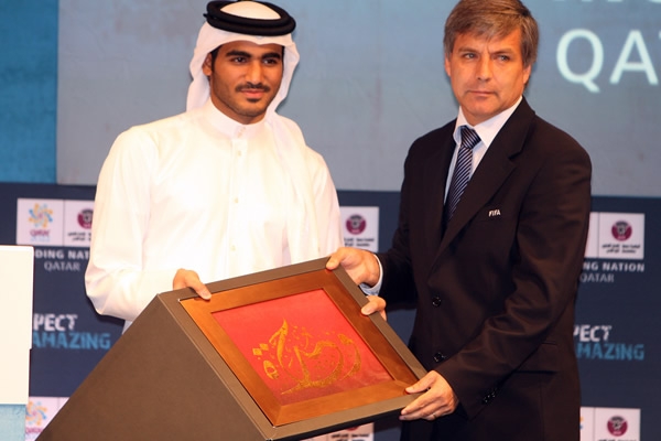 El Inspector de FIFA, Mayne Nicholls, avaló la Candidatura de Qatar.