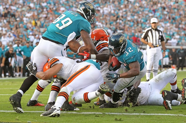 Jaguares derrotaron por 24-20 a Browns.