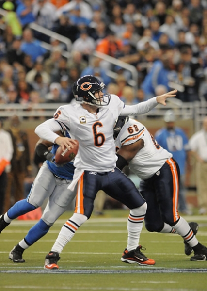 Jay Cutler lanzó un pase para el TD decisivo a ocho minutos del final.