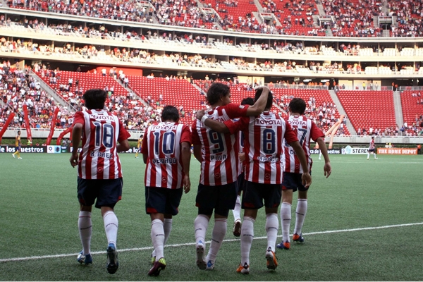 La alegría tras el 1-0