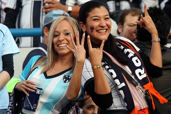 La belleza en la tribuna