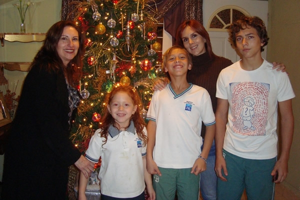 La familia De Nigris.