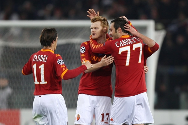 La Roma logró descontar