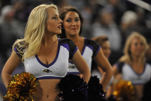 Las porristas de Cuervos.