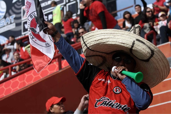 Las trompetas no podían faltar.