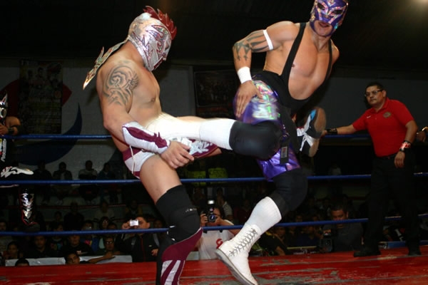 Lucha extrema y sensualidad.