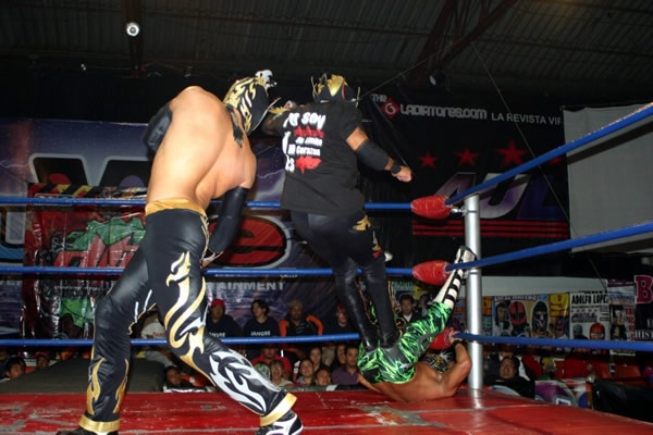Lucha extrema y sensualidad.