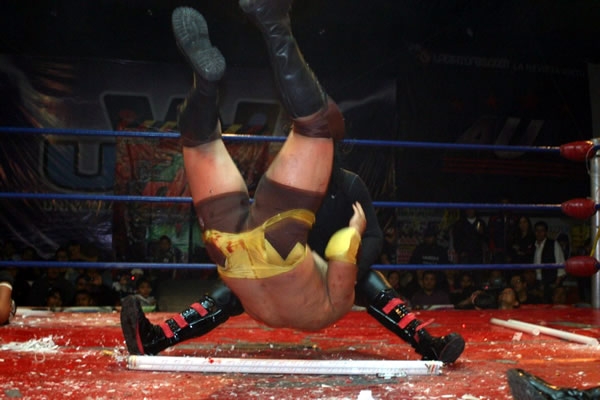 Lucha extrema y sensualidad.