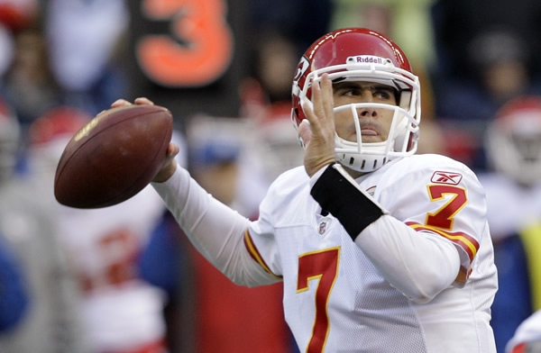 Matt Cassel hizo tres TD y lanzó tres pases de anotación.