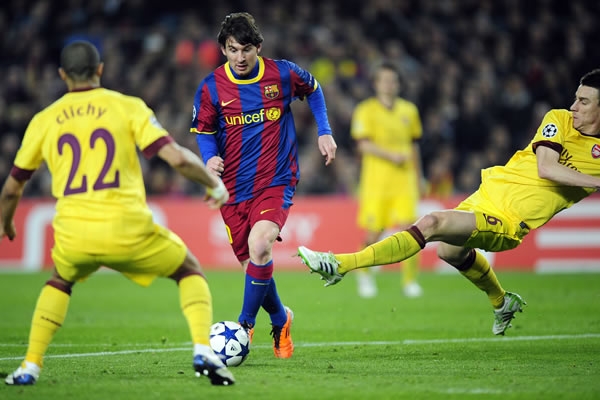 Messi hizo su magia.