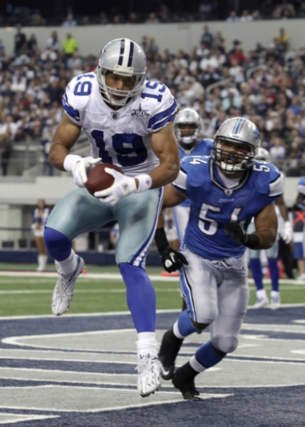 Miles Austin tuvo un par de atrapadas cortas para dos anotaciones.