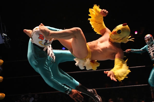 Picardia, sensualidad y lucha libre.