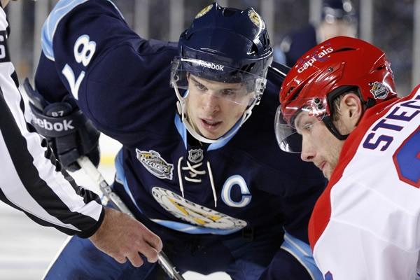 Sidney Crosby, uno de los mejores jugadores juega para Pittsburgh.
