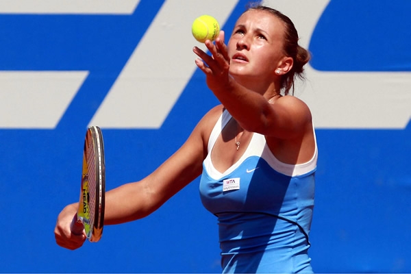 La ucraniana Lesia Tsurenko ganaba 6-1 y 3-2 cuando Melanie se retiró.