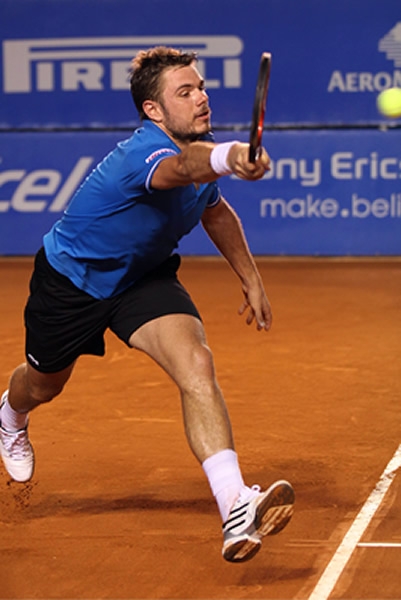 Wawrinka cayó por parciales de 6-4 y 7-6 (6) en 1 hora y 55 minutos.