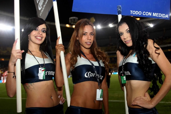 Los rojinegros tuvieron mucho apoyo femenino.