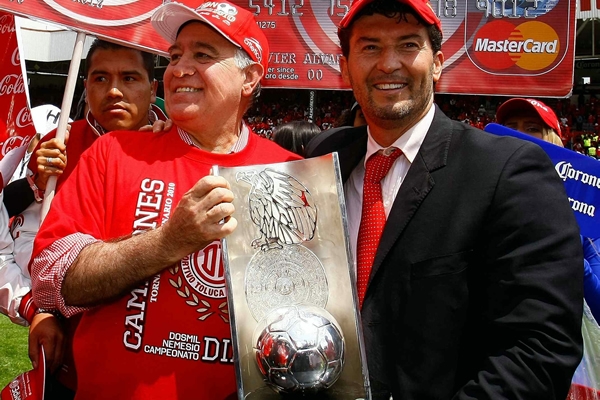 Chepo y el señor Díez, orgullosos.