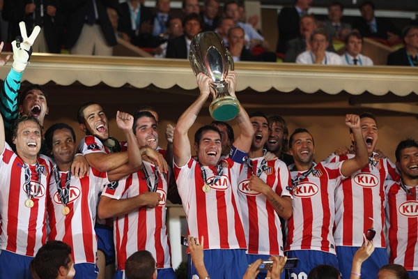 El momento de levantar la Copa