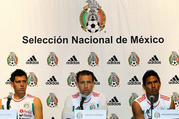 Entrenamiento de la Selección Mexicana
