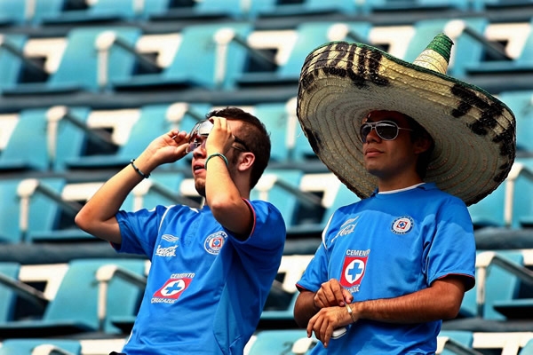Afición previo al partido