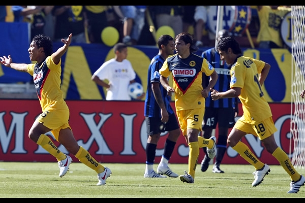 América (5)1-1(4) Inter de Milán... Inició en WFC