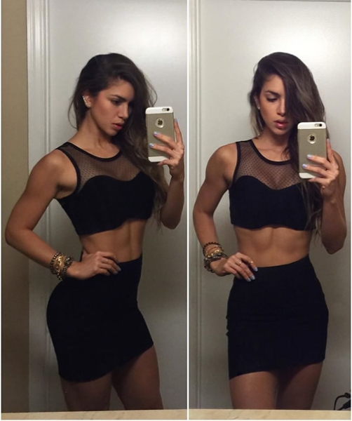 Anllela Sagra, te hará amar el ejercicio y sus curvas. 