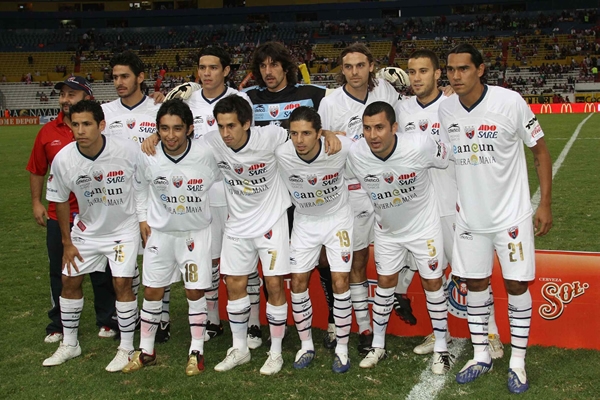 Atlante posa para las cámaras antes del inicio del partido