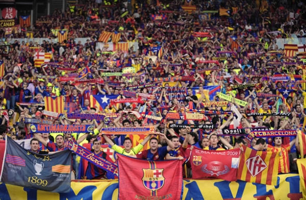Barcelona no puede dar queja del apoyo.