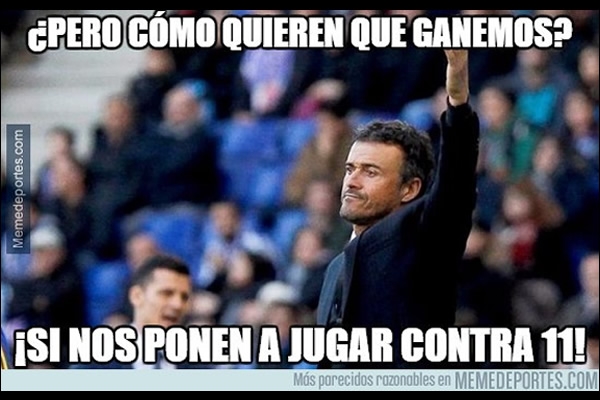 Barcelona y su debacle, la comidilla de los memes.