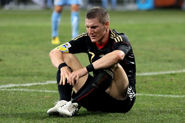 Bastian Schweinsteiger lamenta el 1-1