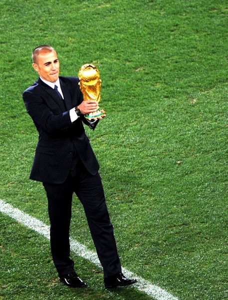 Cannavaro le dijo adiós a la Copa.
