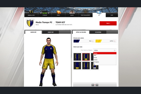 Centro de Creacion FIFA 11 11