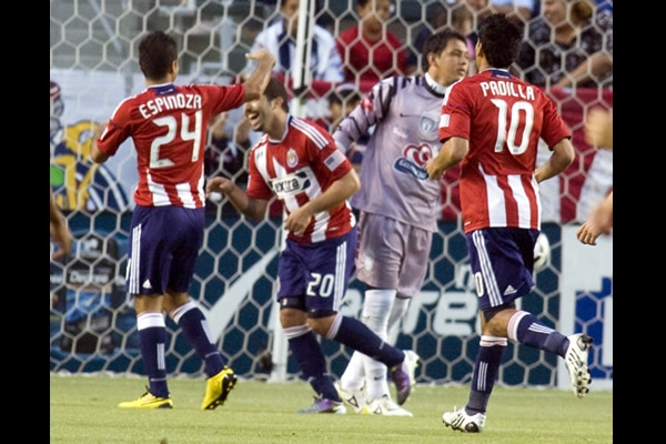 Chivas USA se puso arriba en el marcador