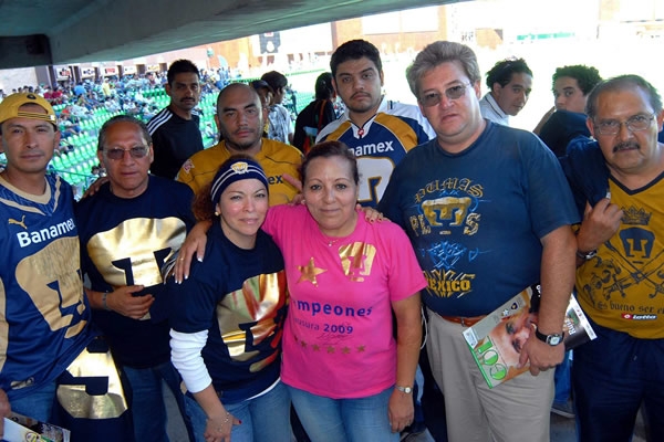 Como siempre, los fieles seguidores de Pumas hicieron el viaje