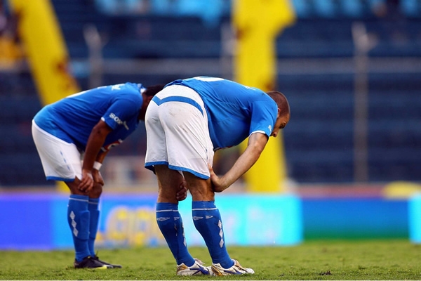 Cruz Azul peridó esta tarde en su estadio
