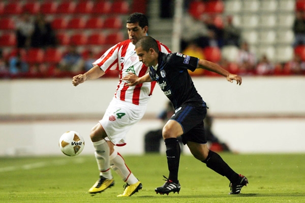 Darío Gandín no fue capaz de manifestarse ante el marco rival.