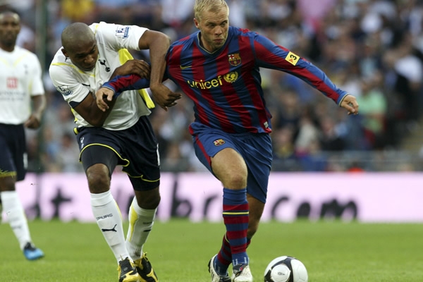 Debut Jona. Barcelona-Tottenham 4