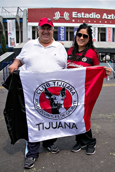 Desde la Frontera la afición se hizo presente.