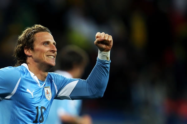Diego Forlán, símbolo de la Selección de Uruguay