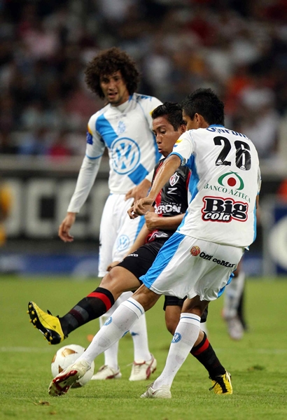 Disparo entre la defensa poblana